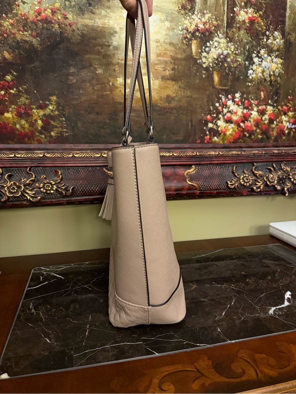 Bolsa Guess Orignal Tote Rosa Claro - Picture 3 of 12